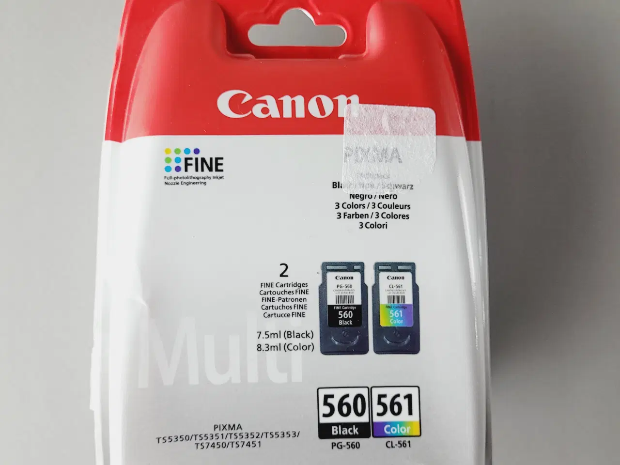 Billede 1 - ⭐️: Canon 560/561 Multipack – Helt ny/uåbnet