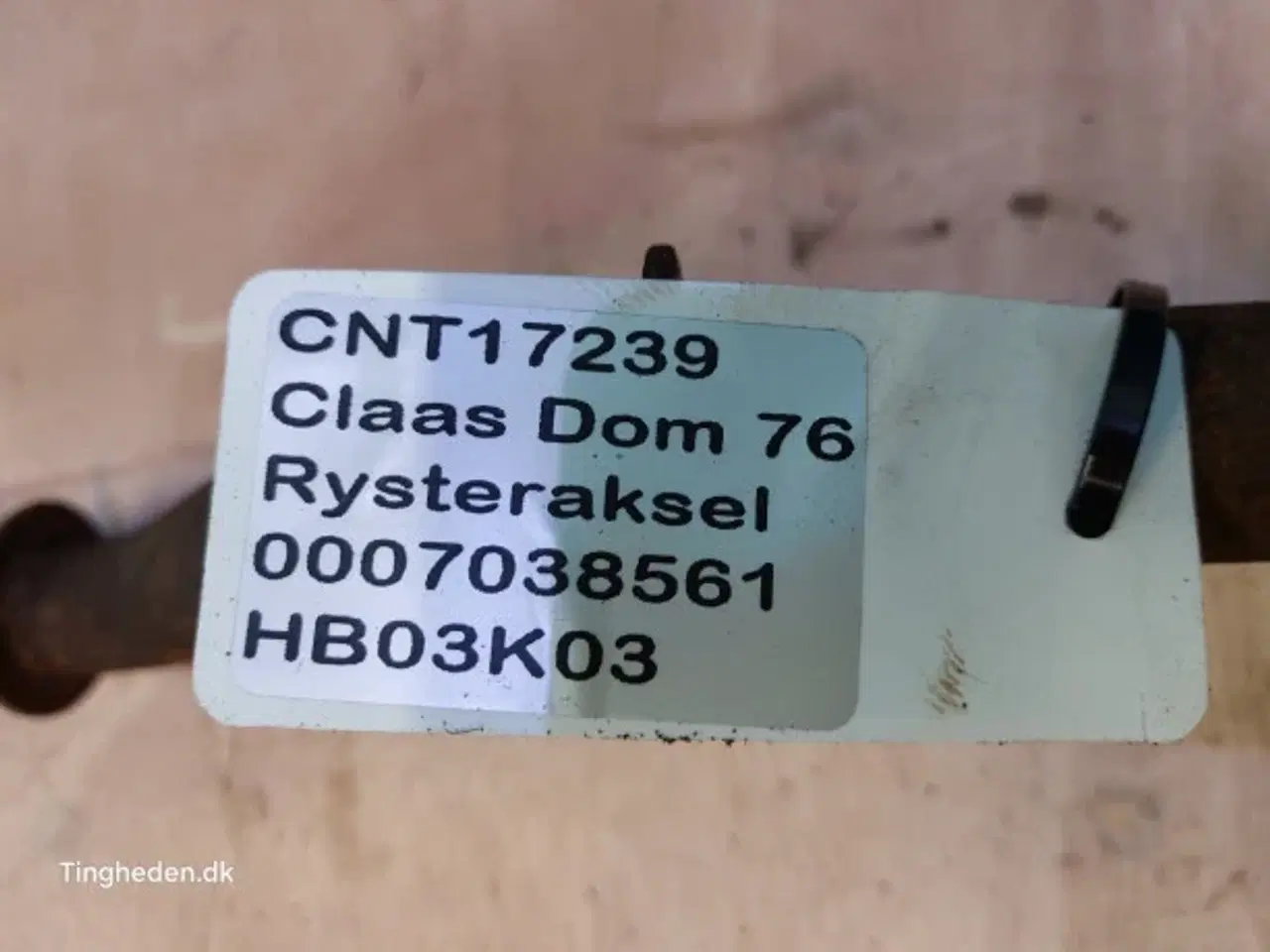 Billede 12 - Claas Dominator 76 Rysteraksel 0007038561