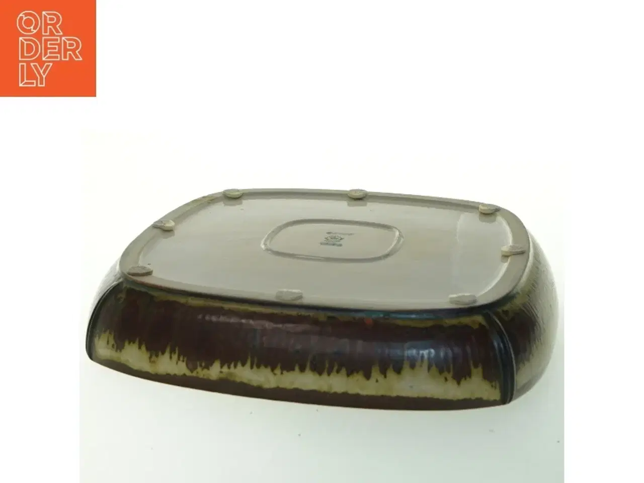 Billede 4 - Keramisk fad fra Royal Copenhagen (str. 31x31 cm)