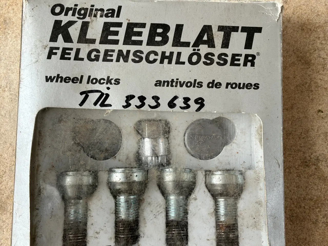 Billede 2 - Låsebolte til fælge