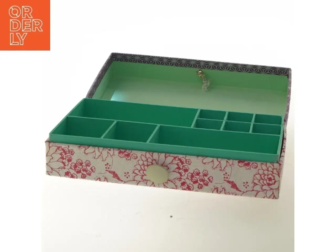 Billede 4 - Dekorativ opbevaringsboks (str. 8x25,5x13,5 cm)