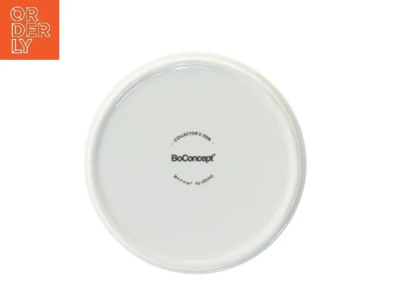 Billede 2 - Keramiske coasters med geometrisk design fra BoConcept (str. Ø 14,5 cm)