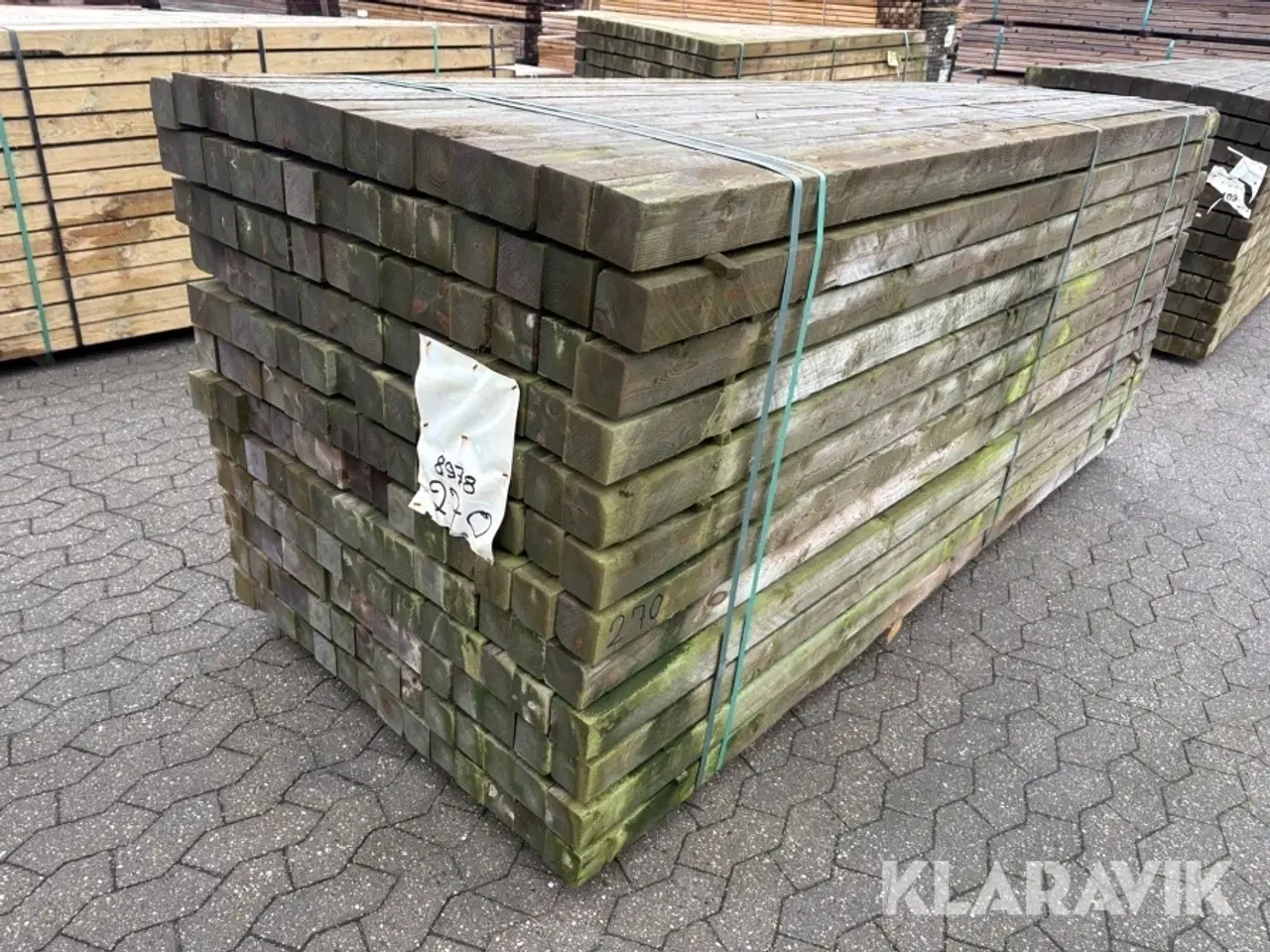 Billede 3 - Trykimprægnerede stolper 168 styk