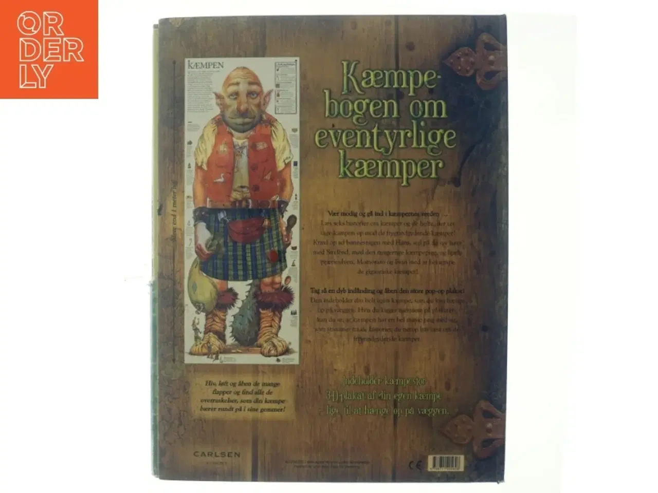 Billede 3 - Kæmpebogen om eventyrlige kæmper.Seks historier om frygtindgydende kæmper og helte. af Saviour Pirotta (Bog)
