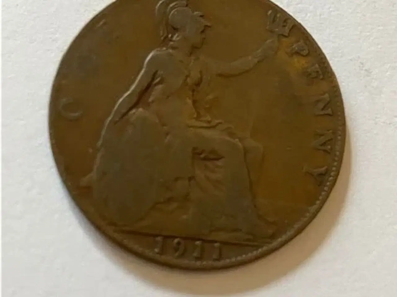 Billede 1 - One Penny 1911 England