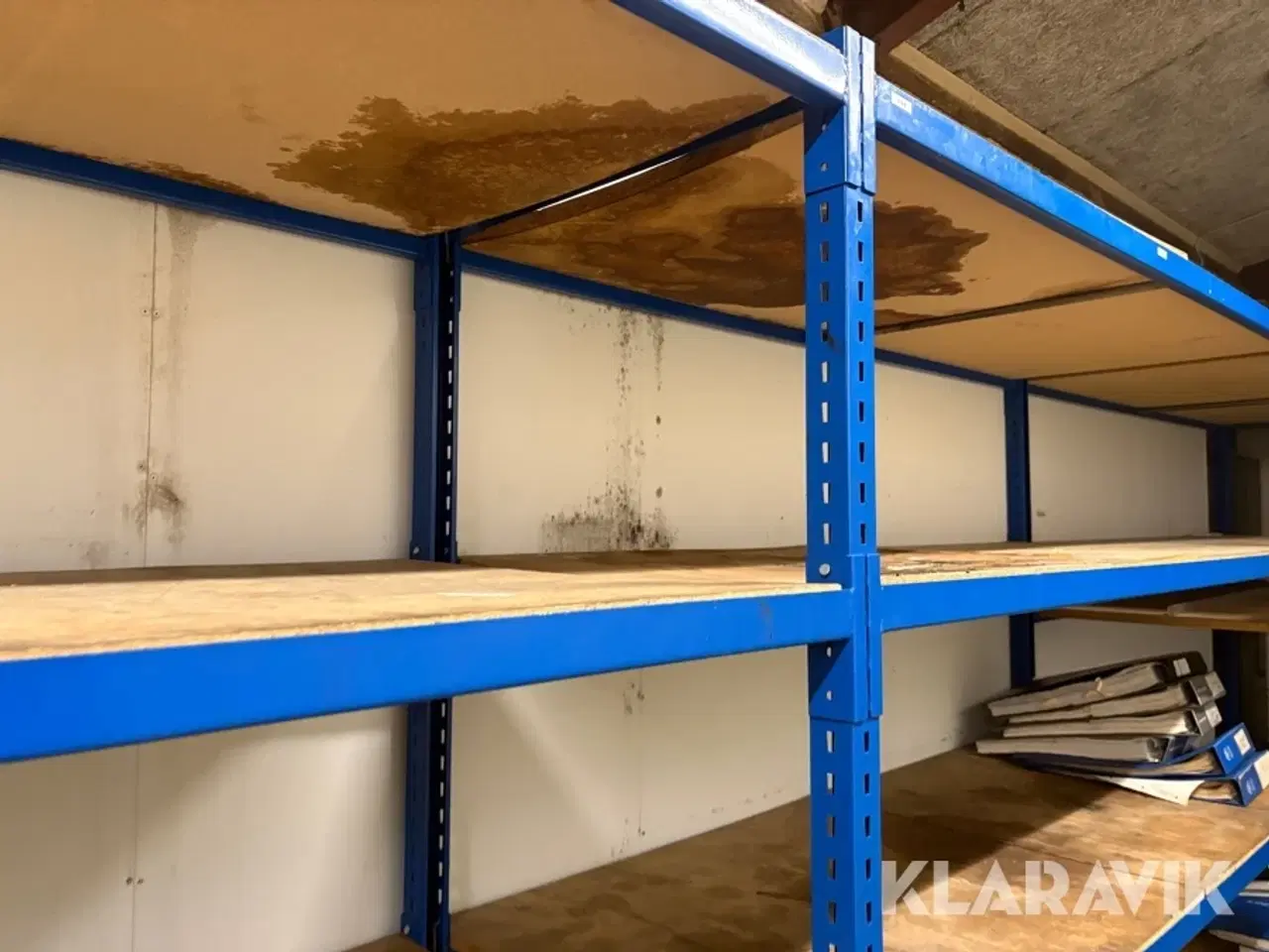 Billede 10 - Værkstedsreoler 6 sektioner