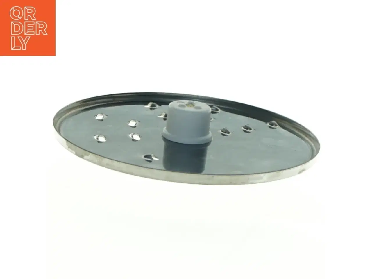 Billede 3 - Rundt rivejern til køkkenmaskine (str. Diameter 15 cm)