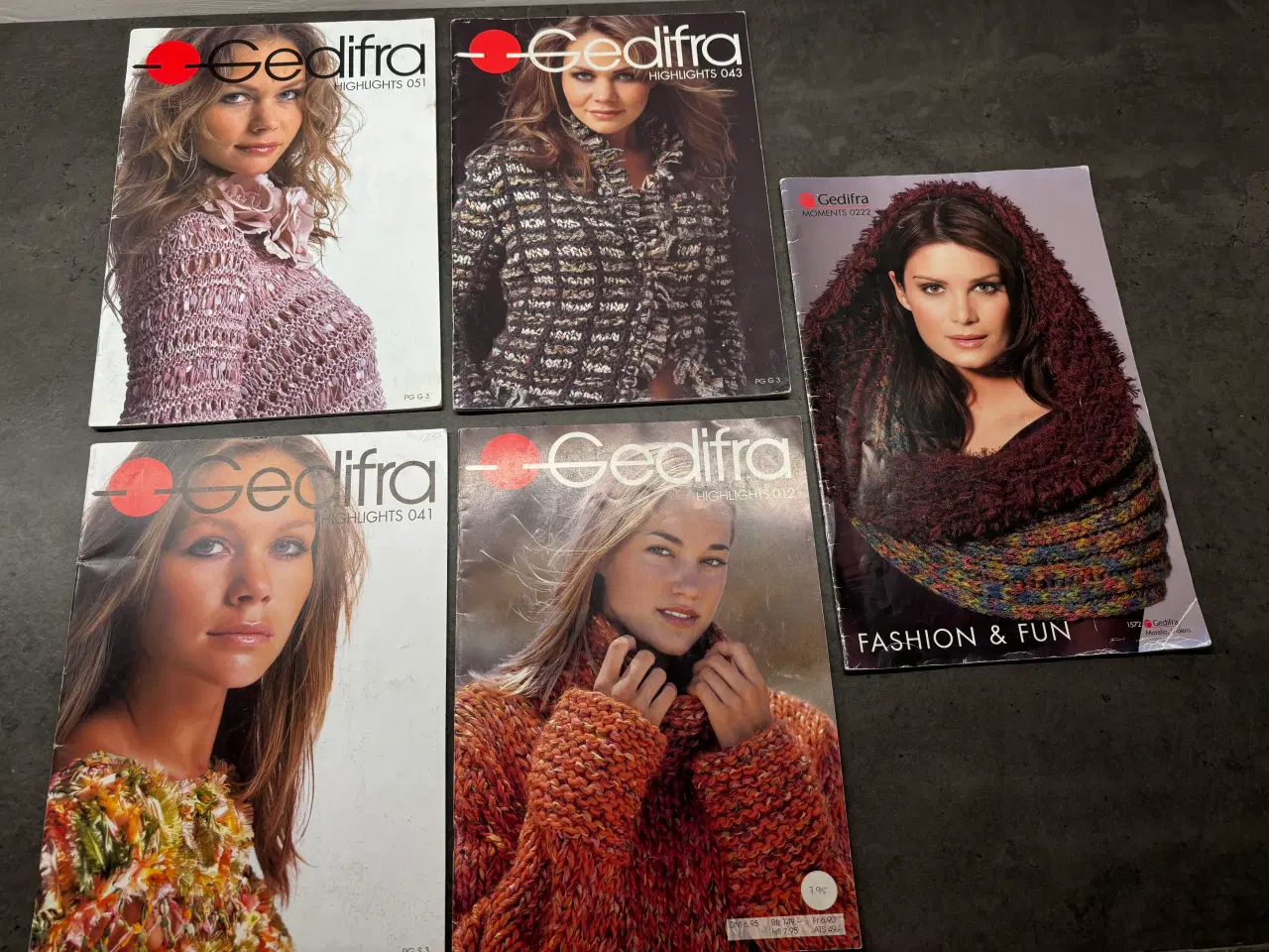 Billede 2 - 8 stk. Gedifra strikkehæfter dameopskrifter