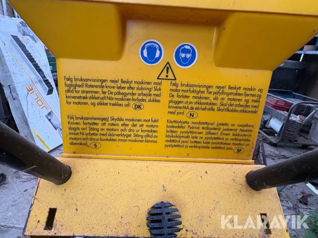 Billede 7 - Flishugger og hækkeklipper Alko Dynamic H 1600 R