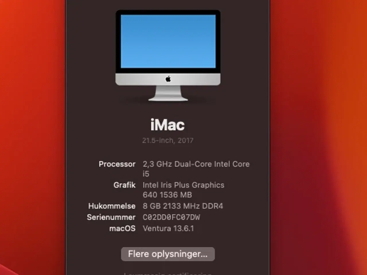 Billede 7 - iMac model MHK03DK/A fra 2020