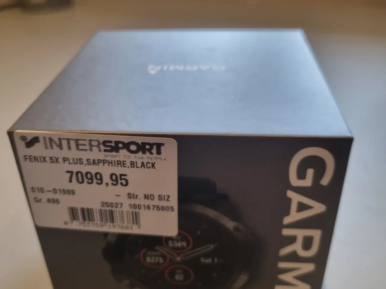 Billede 2 - Garmin Fenix 5 X Plus sapphire, sort