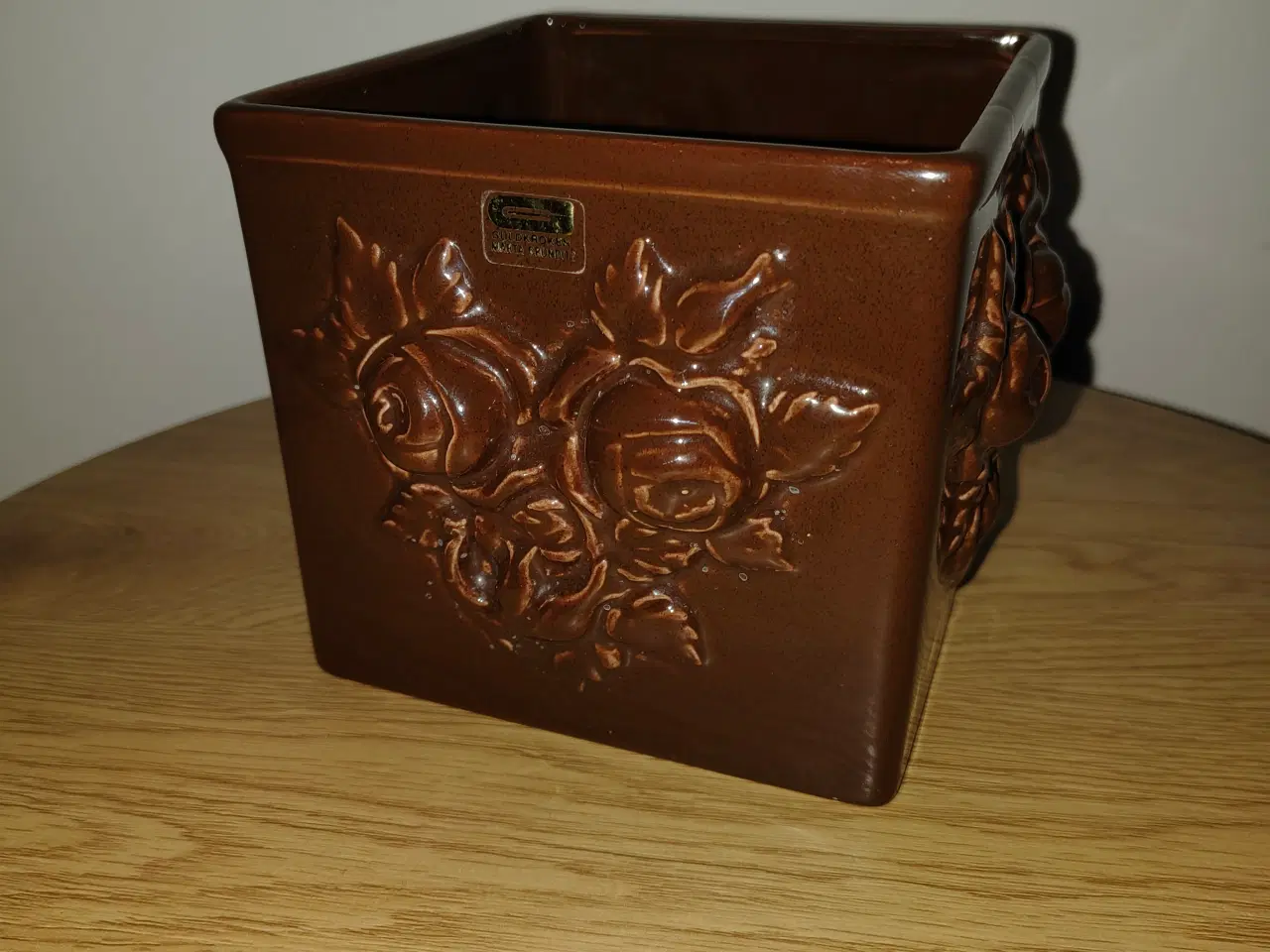 Billede 1 - Flot Guldkrogen urtepotte