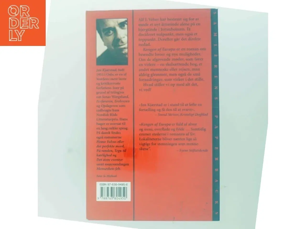 Billede 3 - Kongen af Europa : roman af Jan Kjærstad (Bog)