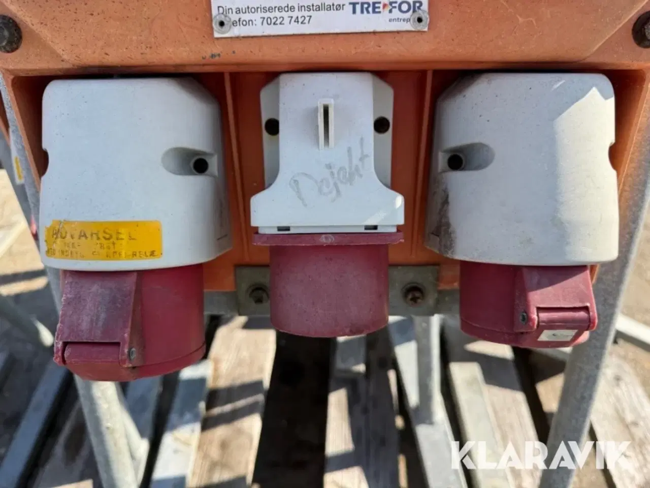 Billede 9 - Byggestrømstavler Bygg El 5074 12 styk