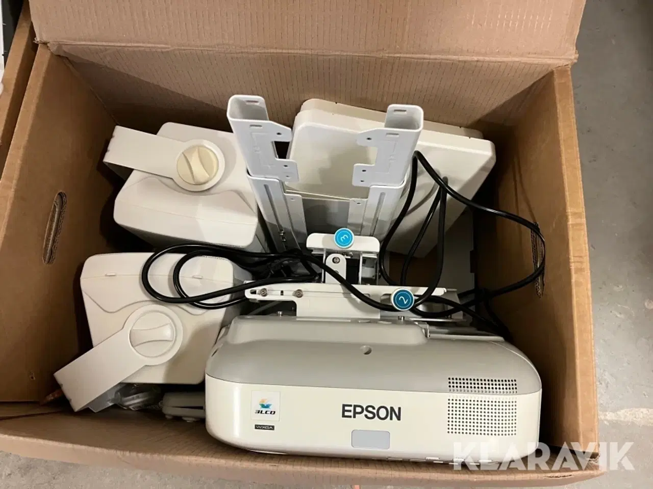 Billede 2 - Projektore Epson EB-595WI 8 styk