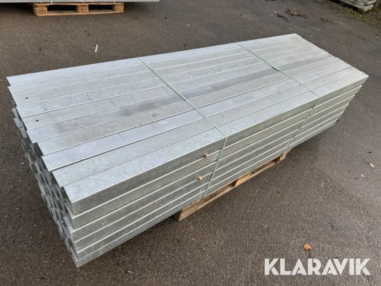 Billede 2 - Stål stolper 60 styk 80x80x2x2500mm