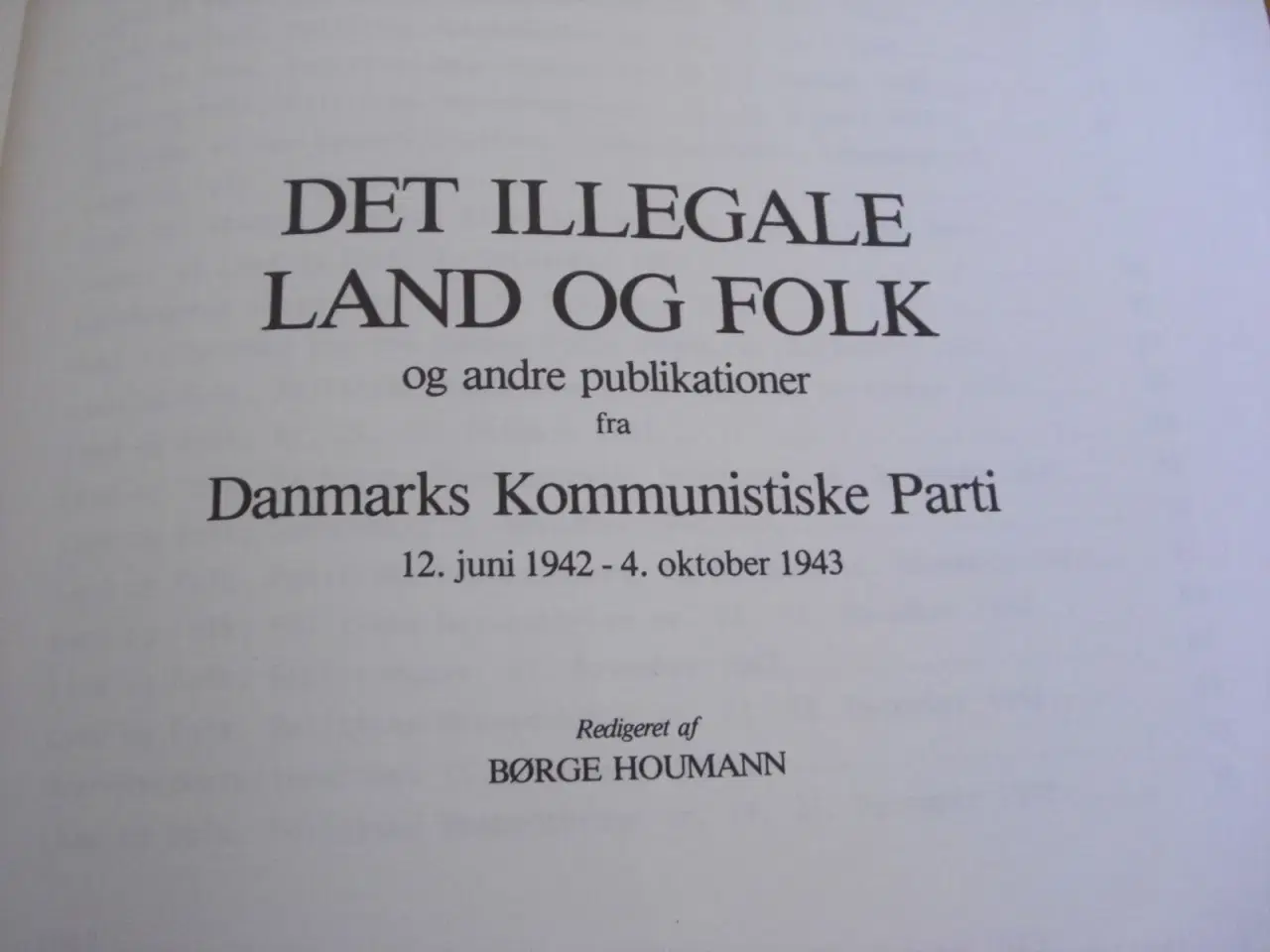 Billede 2 - Det illegale land og folk bd 1-4