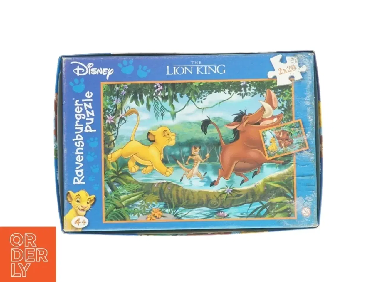 Billede 2 - Disney Løvernes Konge puslespil fra Ravensburger (str. 26,4 x 18,1 cm)