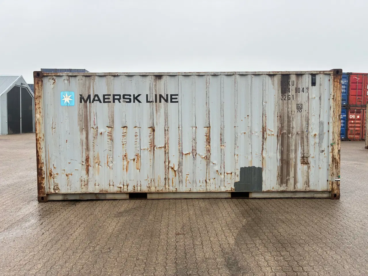Billede 5 - 20 fods Container- ID: MSKU 504604-1