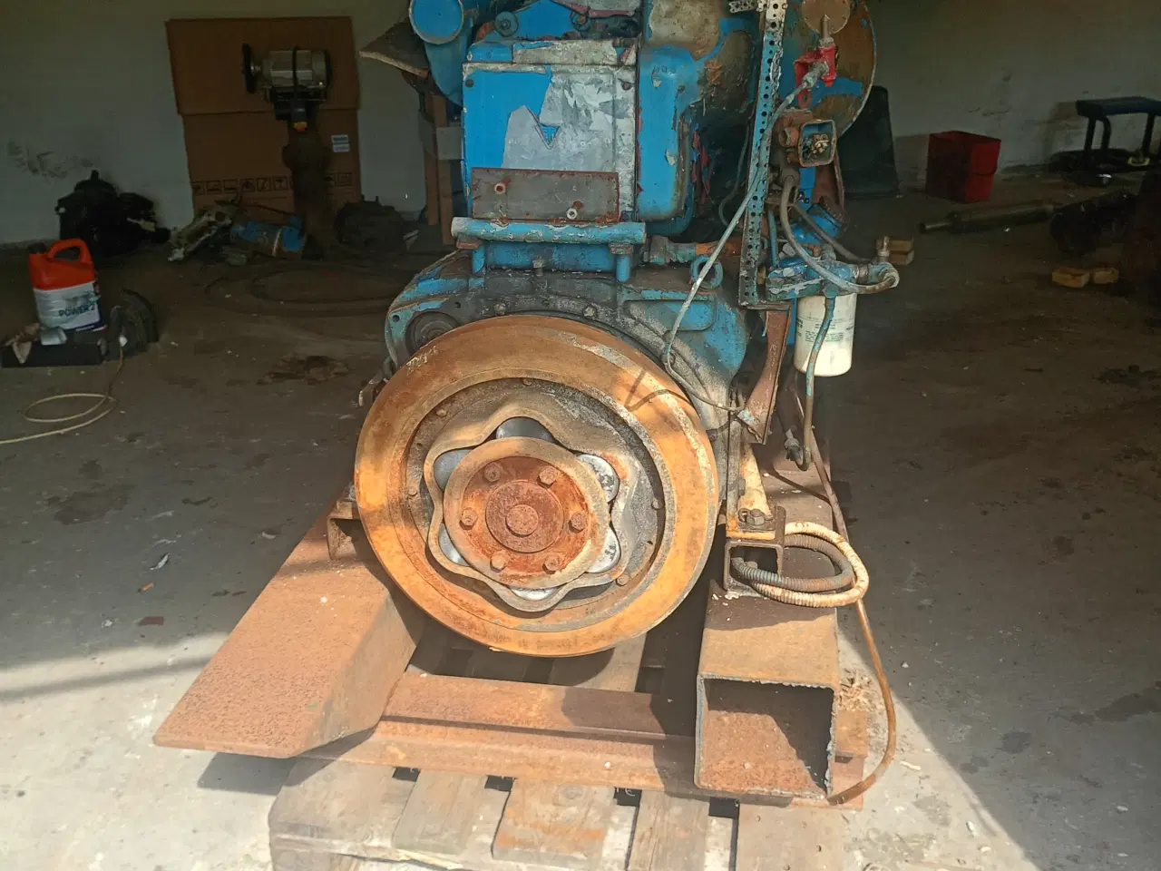 Billede 4 - Hejsa jeg har den har fine gammel Deutz 4 cylinder