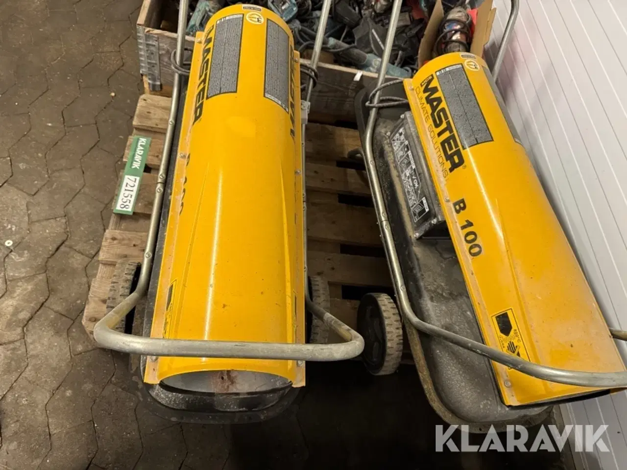 Billede 4 - Lot - Diesel varmekanoner Master B100CED