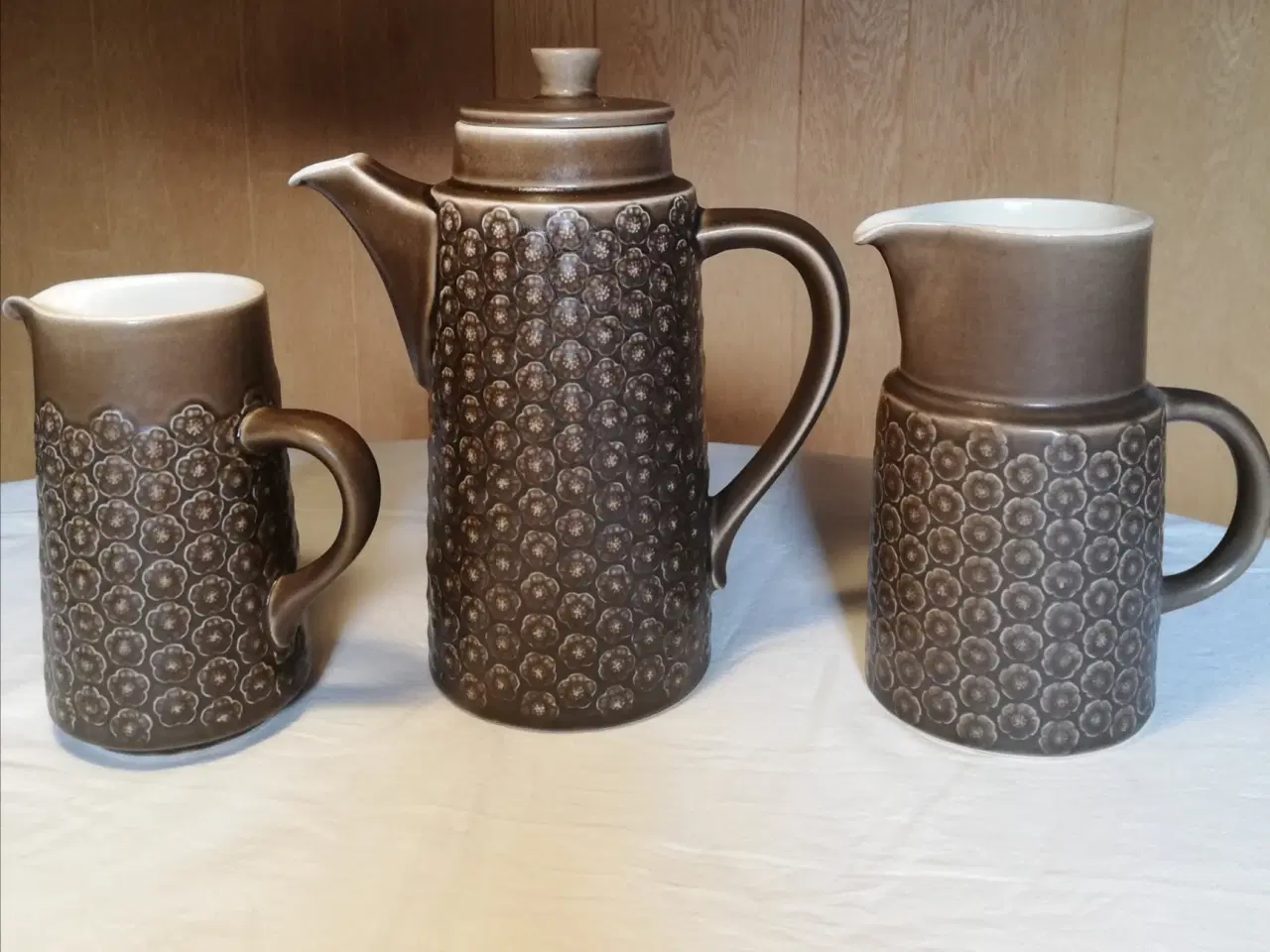 Billede 5 - Brun Azur - brun Umbra stentøj kopper,kaffekande,t
