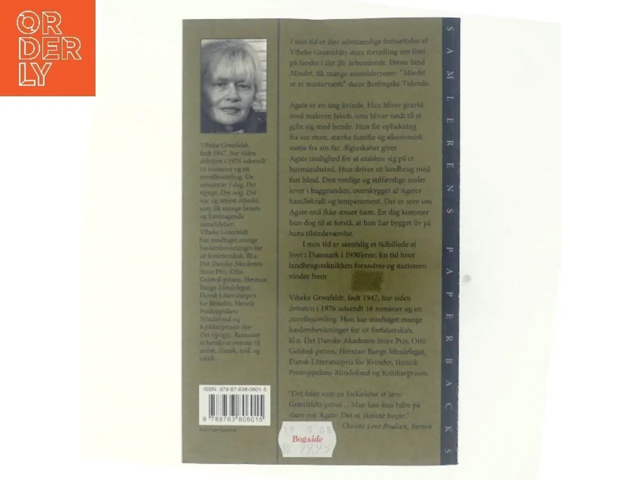 Billede 3 - I min tid af Vibeke Grønfeldt (Bog)