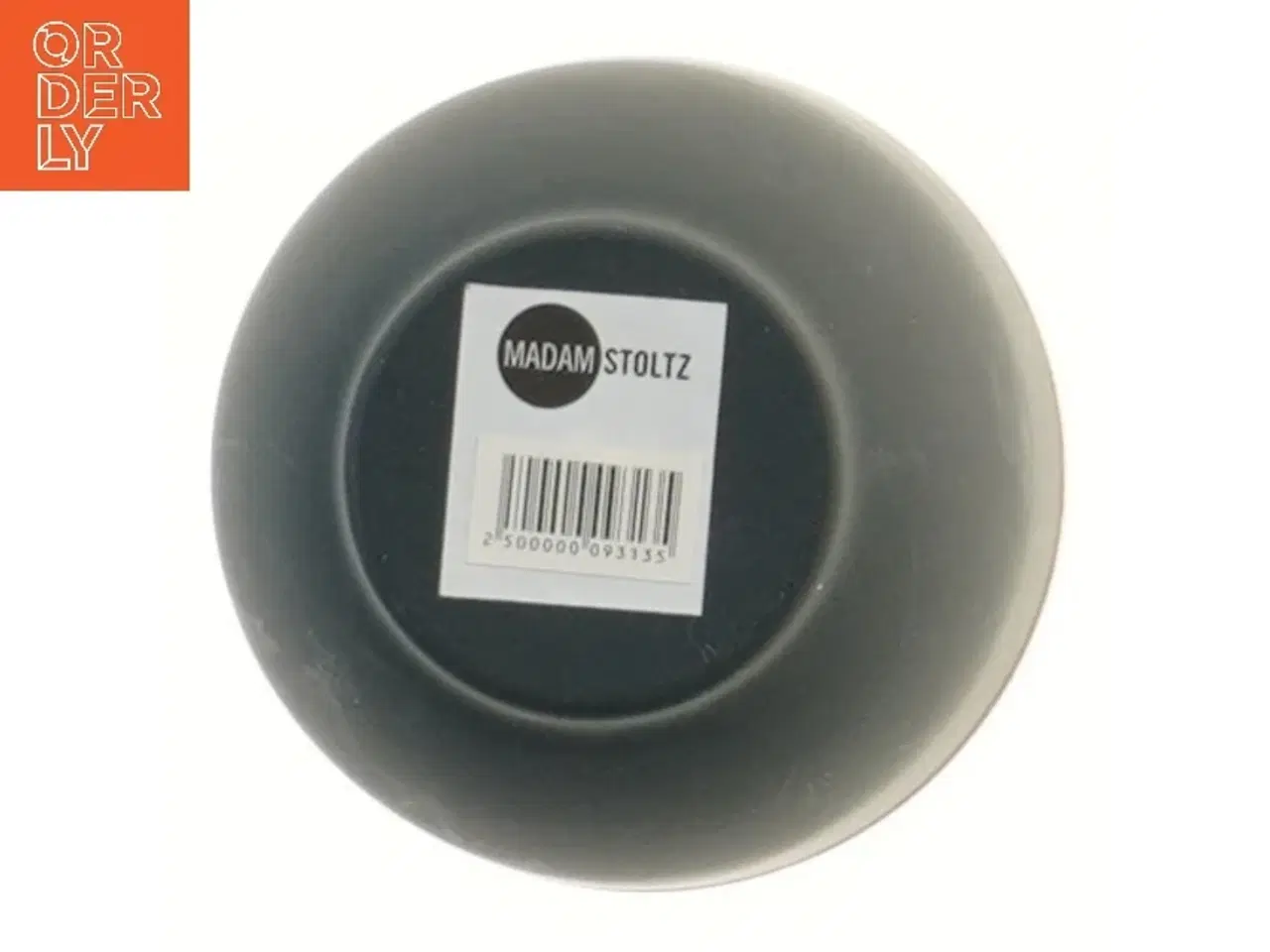 Billede 2 - Opbevaringskrukke med bambuslåg fra Madam Stoltz (str. Ø 9 cm længde 8 cm)