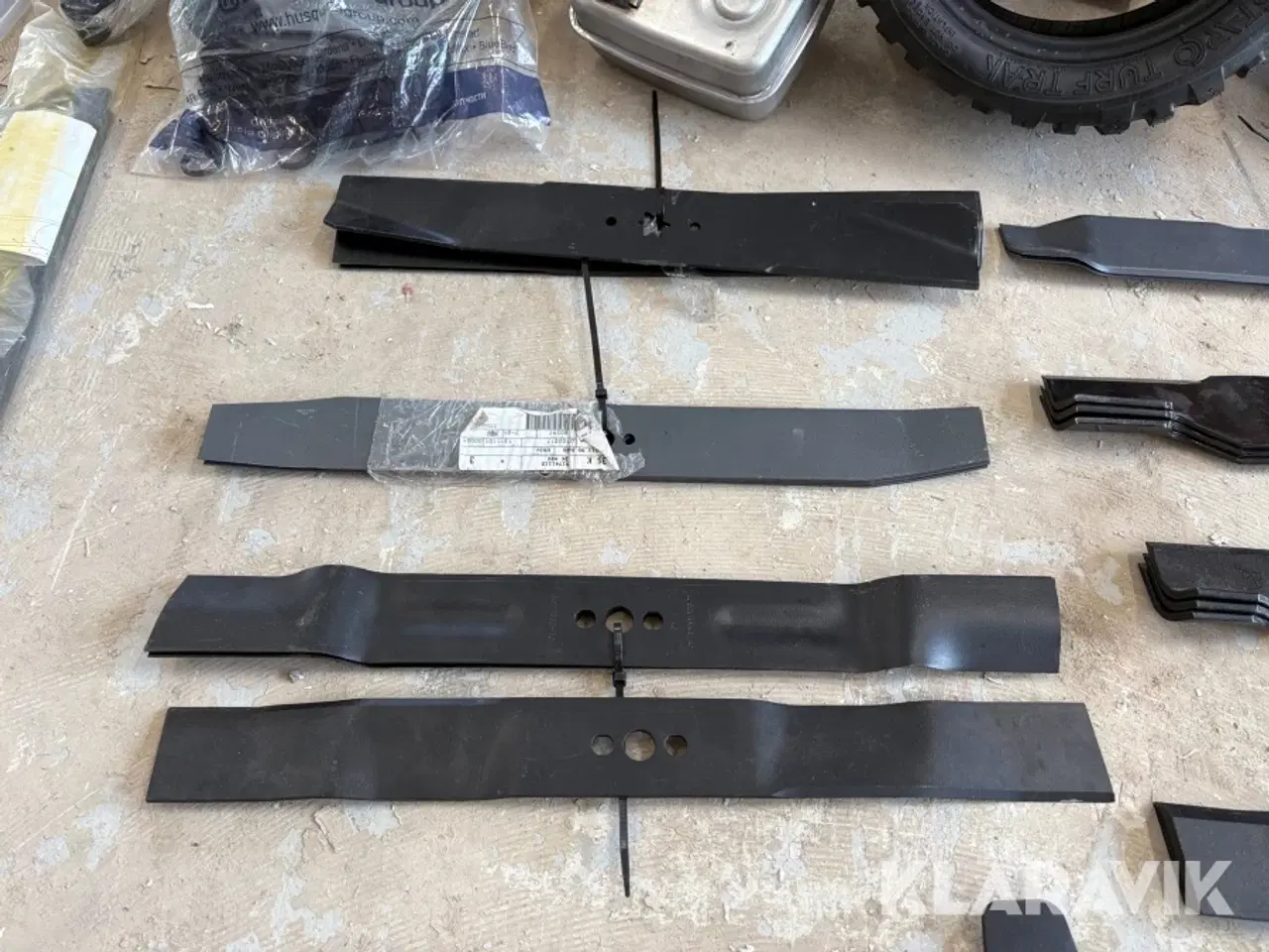 Billede 12 - Lot Husqvarna Stihl Briggs & Stratton klinger og reservedele