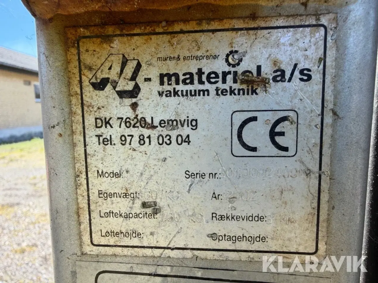 Billede 5 - Fliseløfter AL-Lift - 160kg