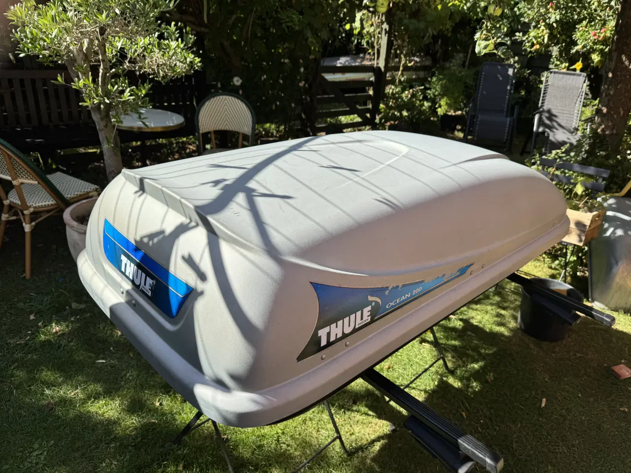 Billede 2 - TAGBOKS THULE 200 INKL. THULE TAGBØJLER