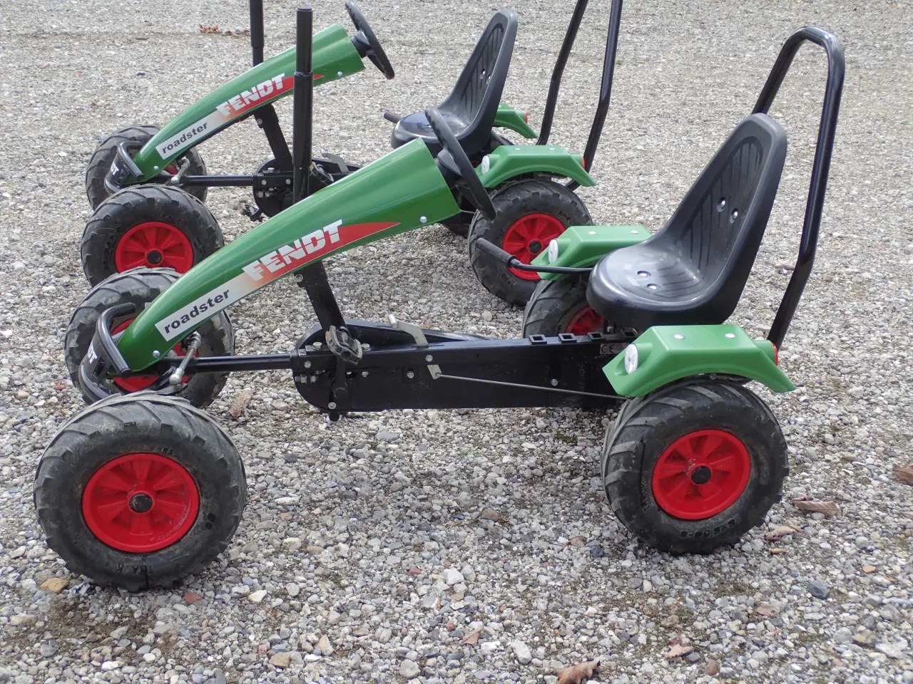 Billede 2 - Gokart Dino Cars med pedaler til børn og voksne.