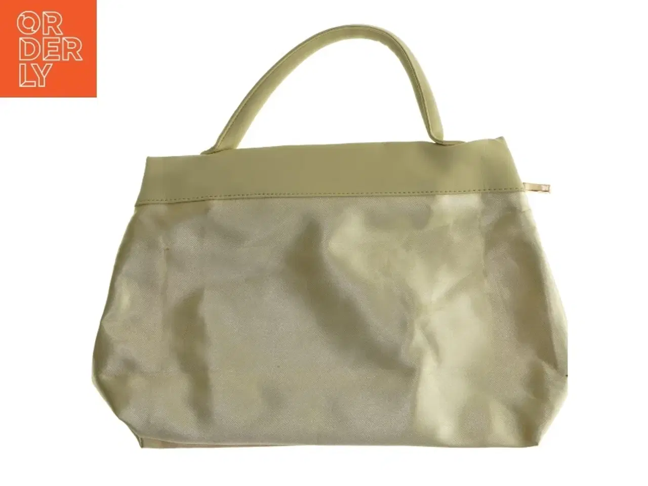 Billede 3 - Beige håndtaske (str. 35x23 cm)