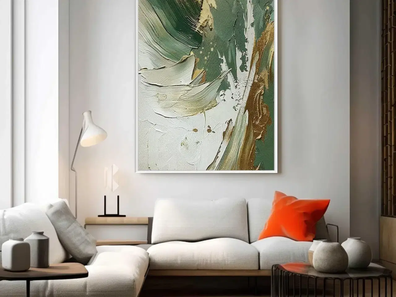 Billede 4 - Stort maleri 95 x 150 cm (Gratis levering)