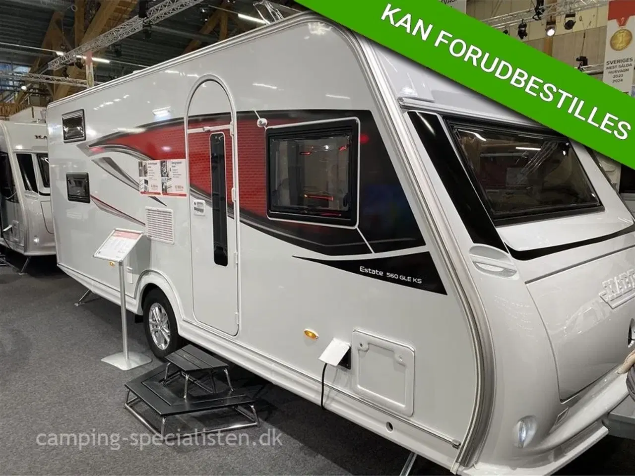 Billede 1 - 2025 - Kabe Estate 560 GLE   Kabe ESTATE 560 GLE/KS kan nu Bestilles hos Camping-Specialisten.