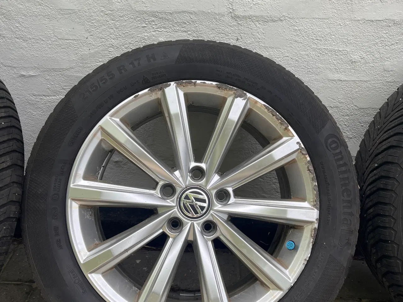 Billede 3 - VW fælge med dæk