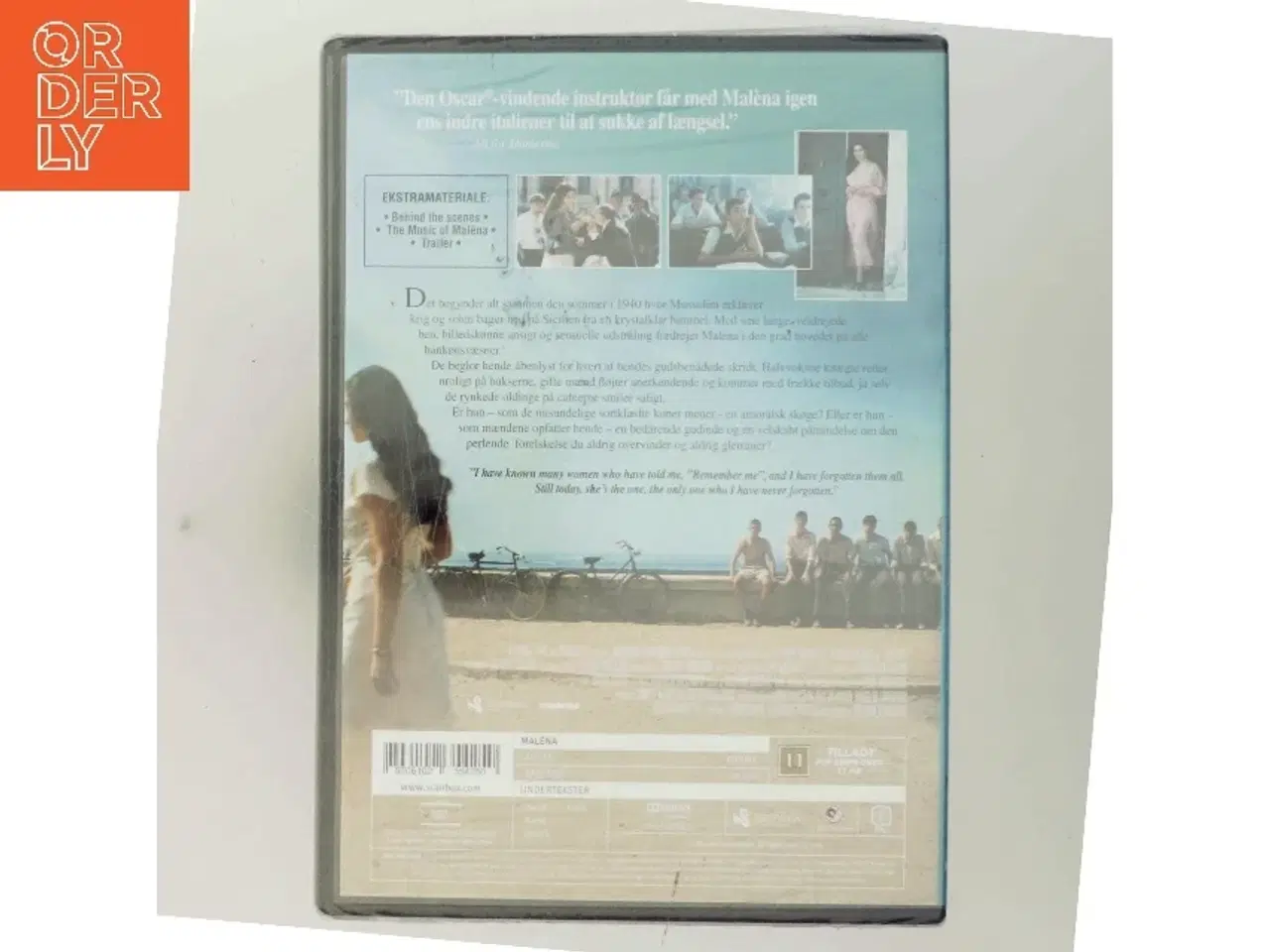 Billede 3 - Malena med Monica Bellucci (DVD)