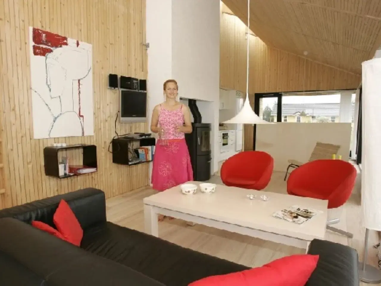 Billede 2 - Nyere arkitekttegnet LAVENERGIHUS (LUKSUS med INTERNET og WELLNESS).Nr. Vorup�r, syd for Klitm�ller