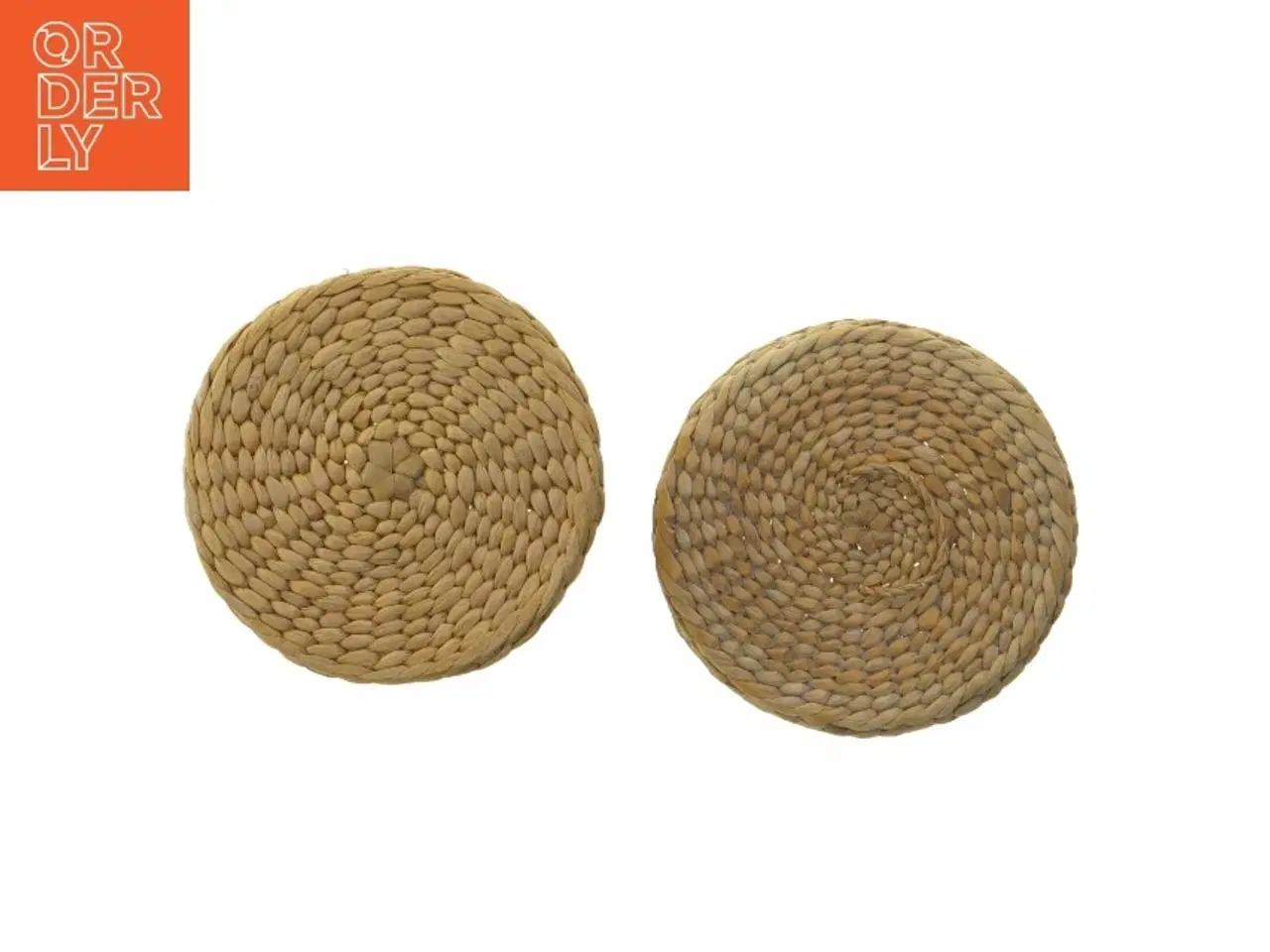 Billede 3 - Rund kurv med låg (str. Ø. 13 cm. længde. 11 cm)