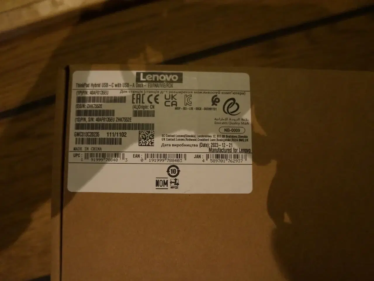 Billede 2 - Computer dock LENOVO THINKPAD HYBRID