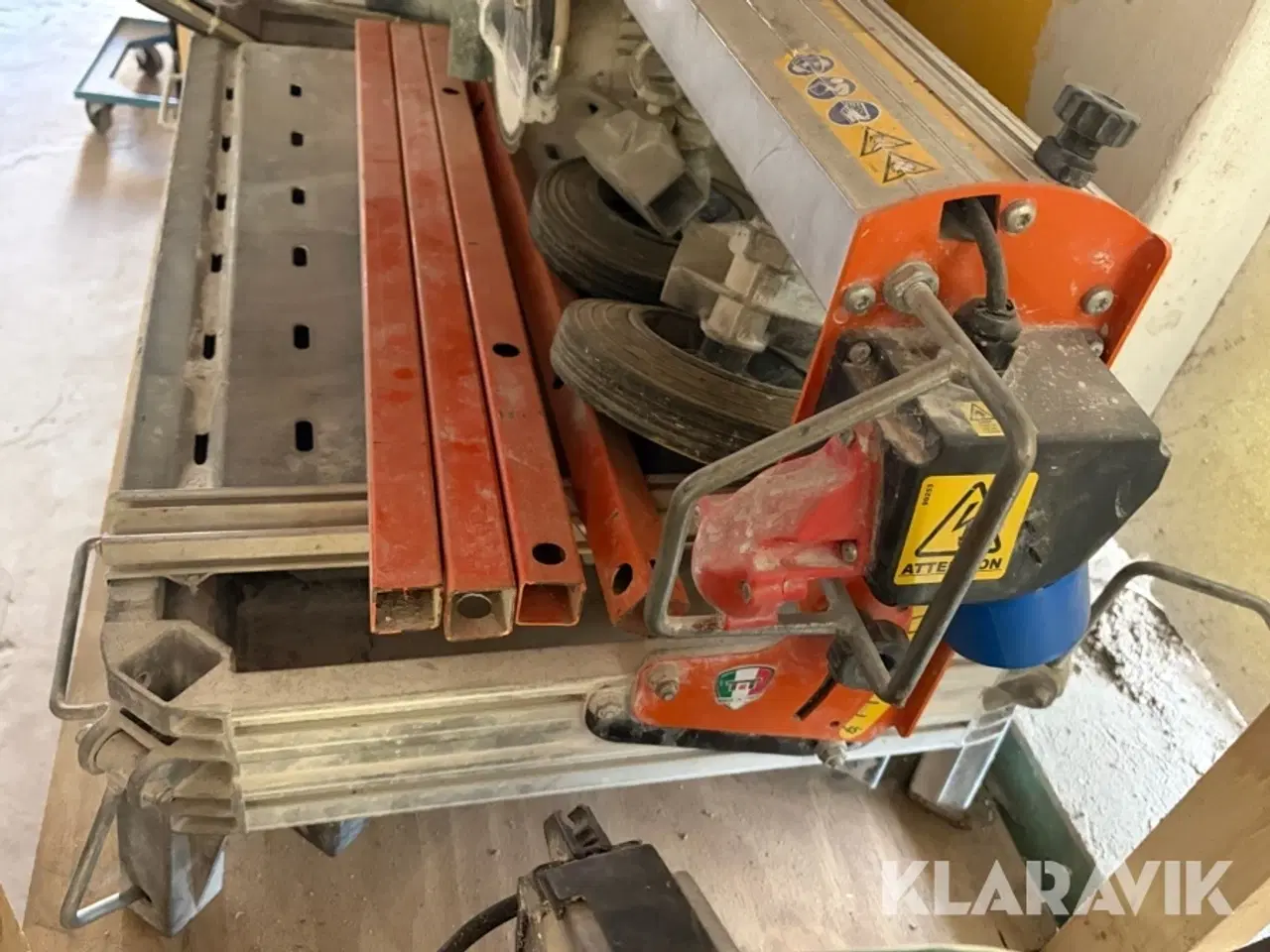 Billede 7 - Fliseskærer med vandkøling Battipav CLASS 670S