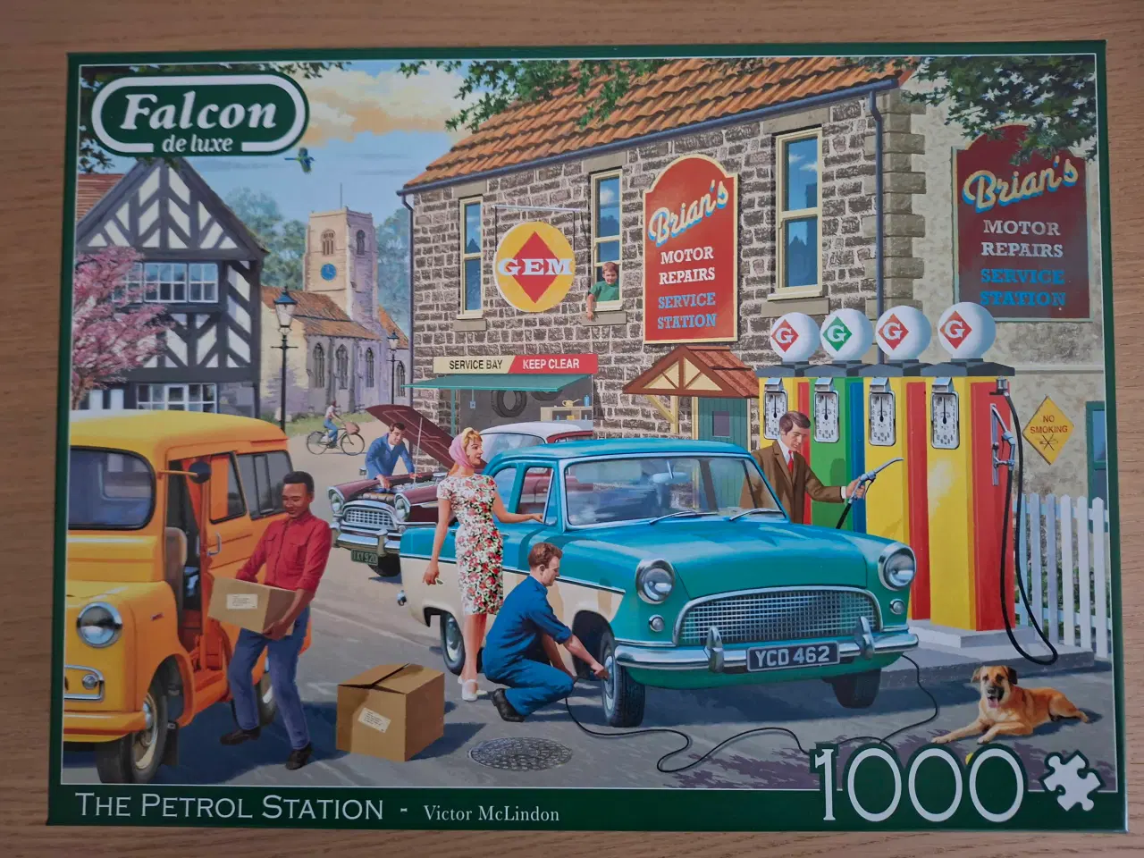 Billede 1 - Falcon de luxe puslespil 1000 brikker