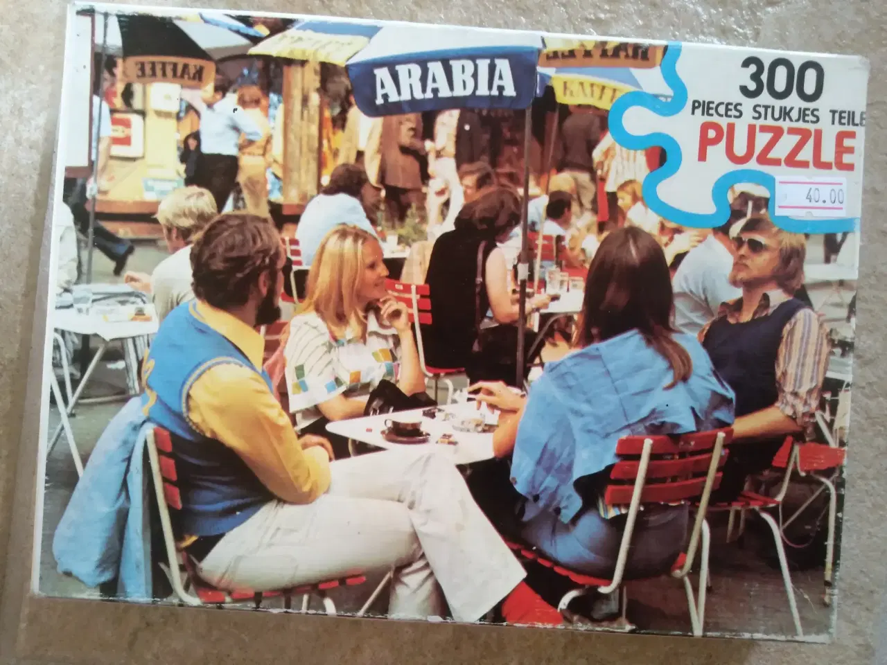 Billede 1 - Vintage puslespil med 300 brikker