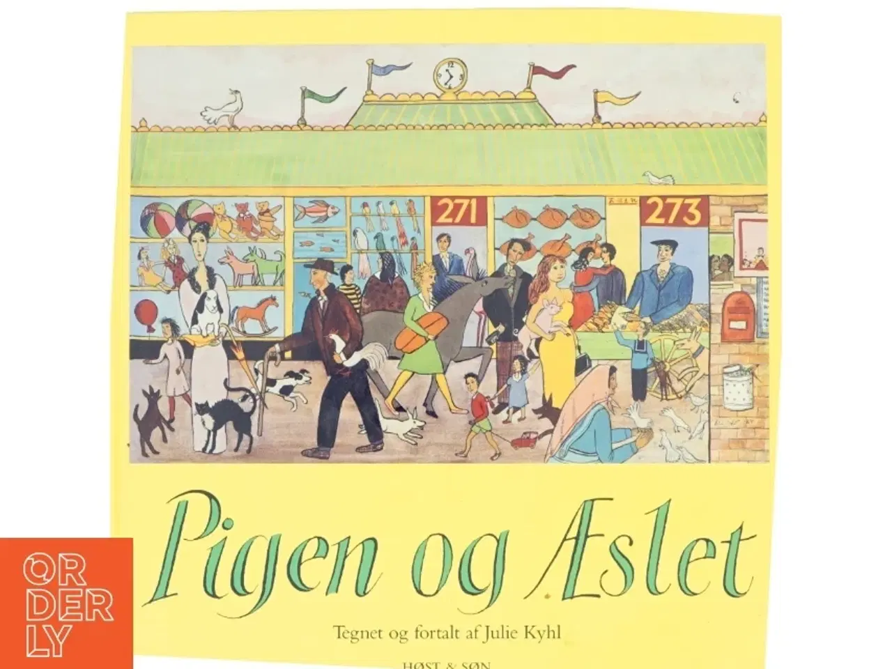 Billede 1 - Pigen og æslet af Julie Kyhl (Bog)