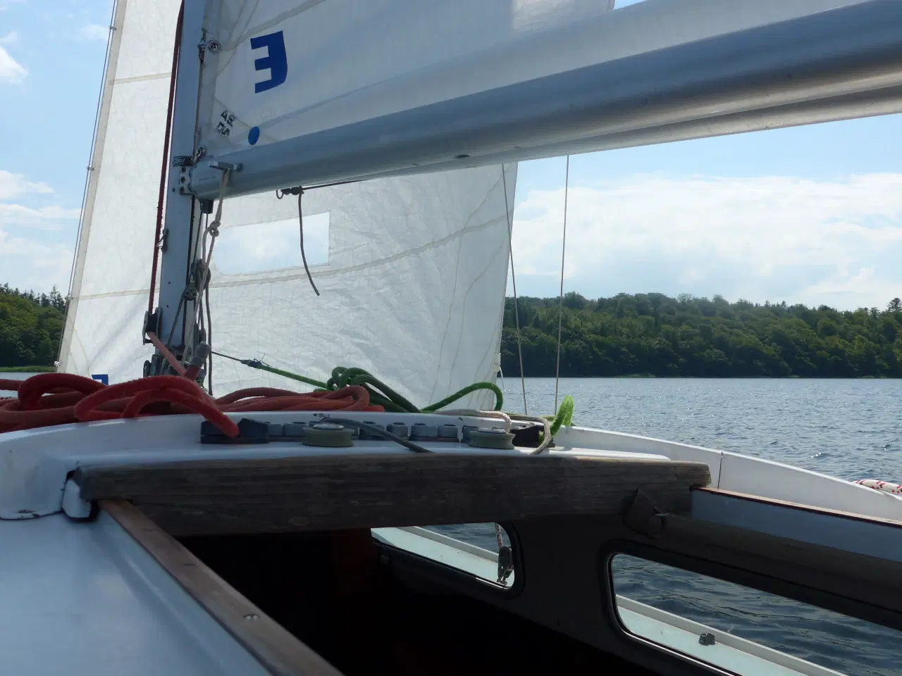 Billede 5 - Vi sælger vores skønne H-båd. Model Elvstrøm