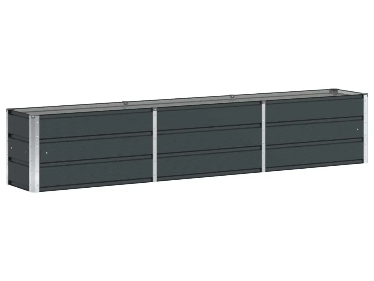 Billede 2 - Plantekasse Antracit 240 x 40 x 45 cm Stål