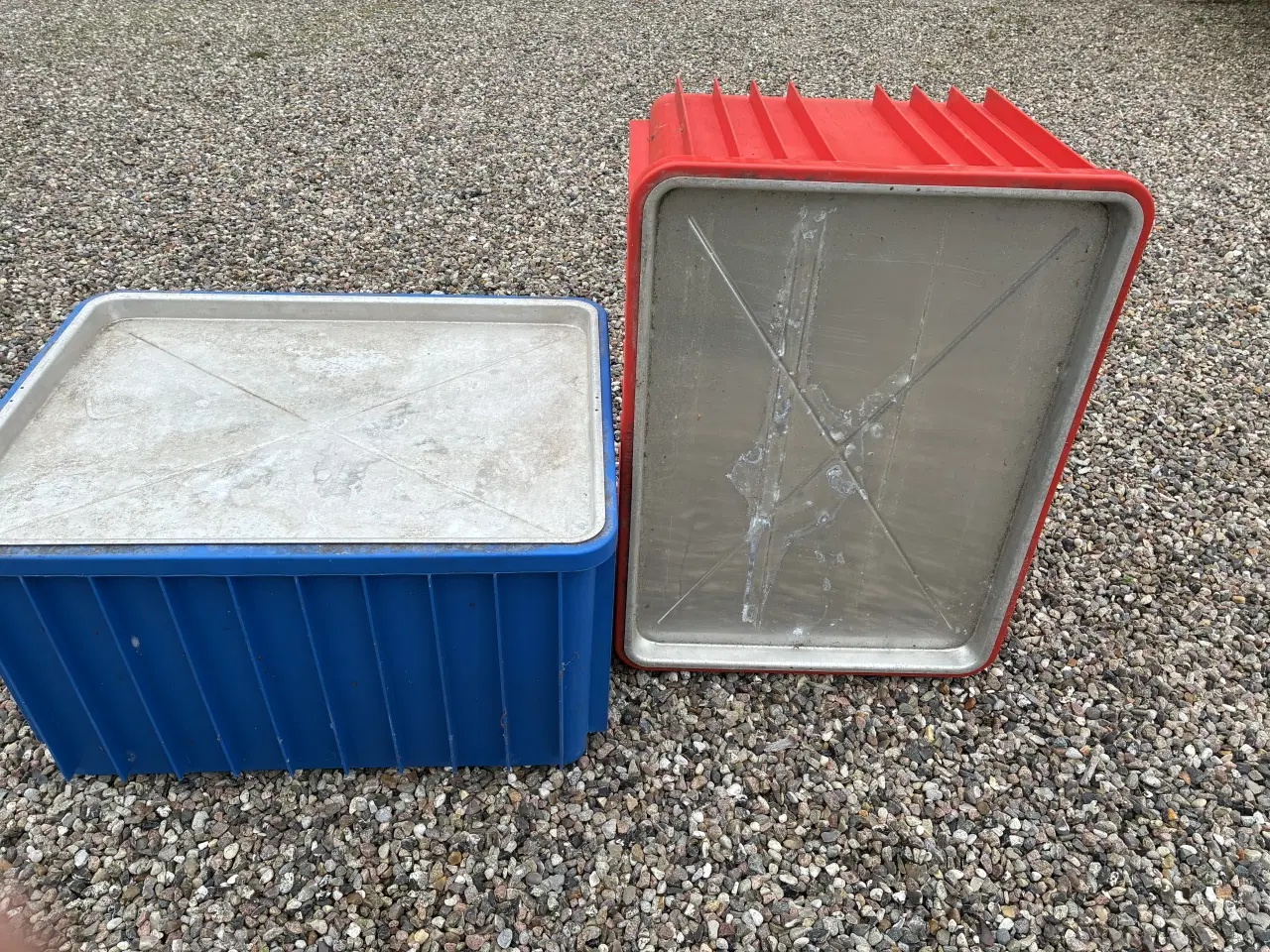 Billede 3 - Plastkasser med alu låg