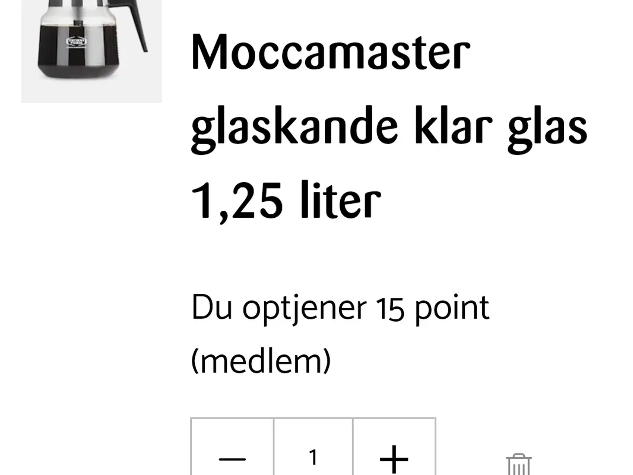 Billede 4 - Moccamaster glaskande 