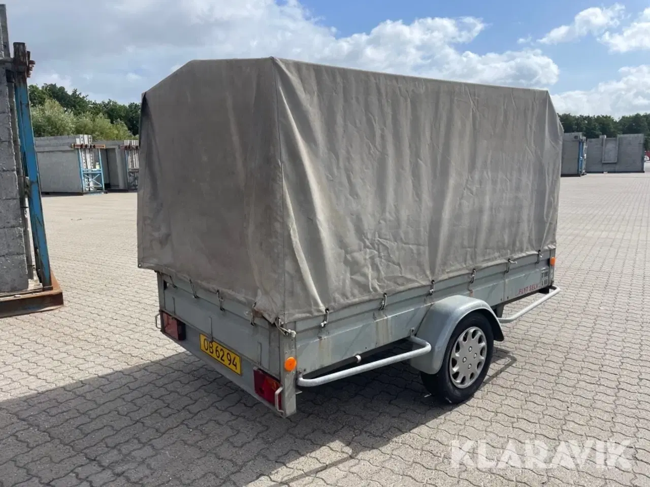 Billede 5 - Lukket trailer FML 1000kg