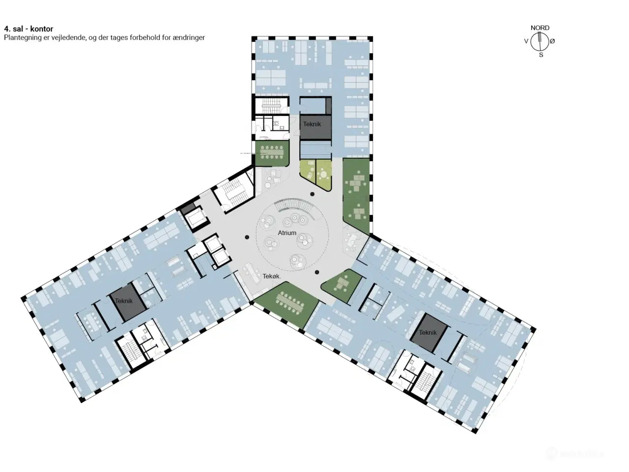 Billede 21 - Gladsaxe Company House - serviceret kontorhus med reception. fælles kantine og mødecenter